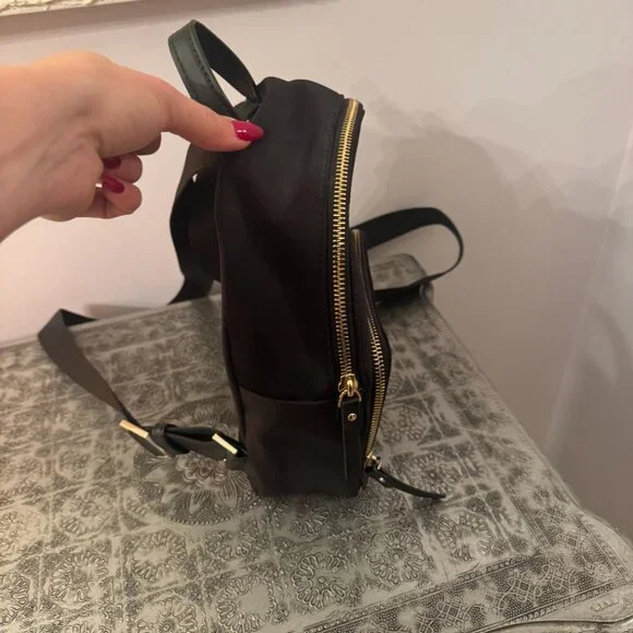 Kate Spade Black Nylon Mini Backpack - Picture 6 of 13